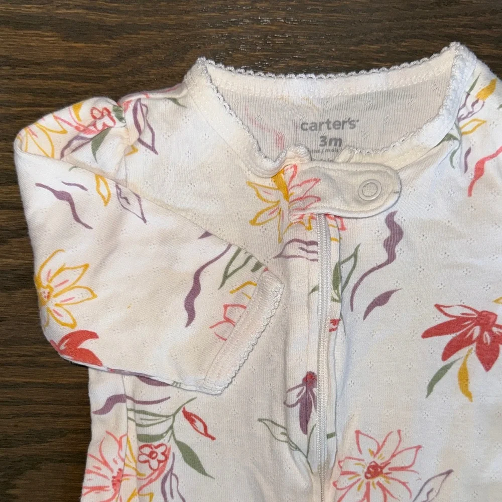 Carter’s 2-way Zip Footie Sleep Play Pajamas I 3 Months